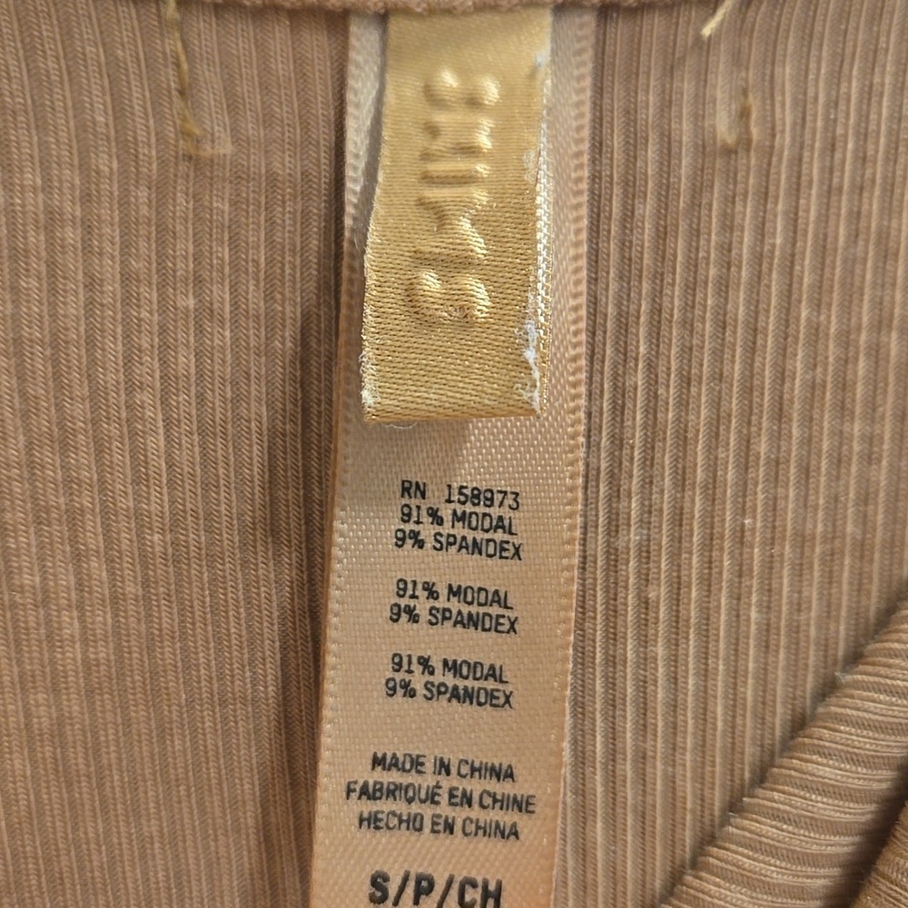 SKIMS-Long Ribbed Maxi Dress in Carmel-Size Small - Picture 7 of 14
